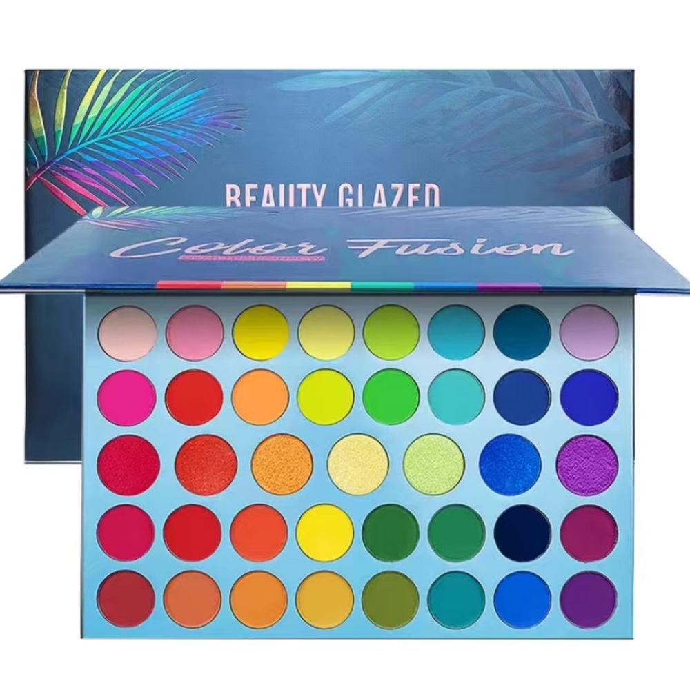 Beauty Glazed Over the Rainbow Color Fusion Palette